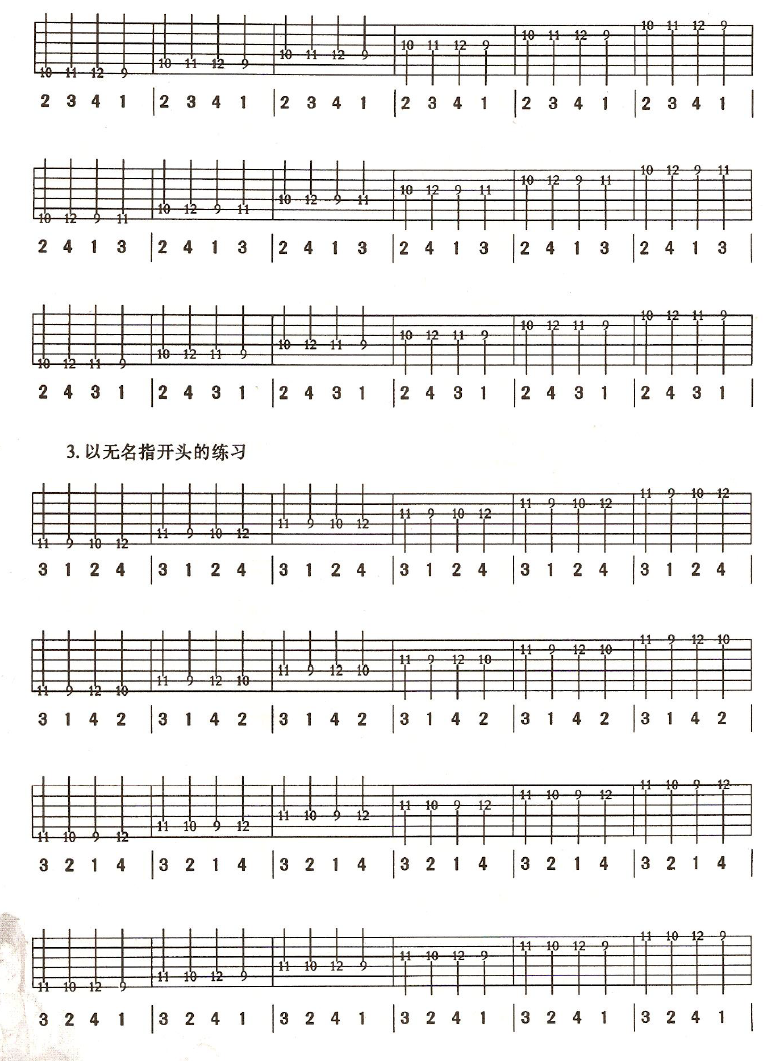 从零开始学吉他教程（全网最详细吉他左右手图文技巧）(图16)